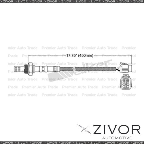 New Pre-Catalytic Oxygen Sensor For Subaru Impreza WRX STi 2.0 Turbo EJ207 4 Cyl