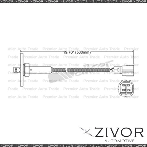 Pre-Cat. Oxygen Sensor For Toyota Land Cruiser FZJ80 4.5 1FZ-FE 6 Cyl #EGO-110