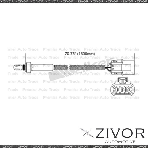 Pre-Catalytic Oxygen Sensor For Nissan Navara D21 3.0 VG30E 6 Cyl