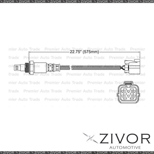 New NGK Pre-Catalytic Oxygen Sensor For Subaru SVX C11 3.3 EG33D 6 Cyl #EGO-147