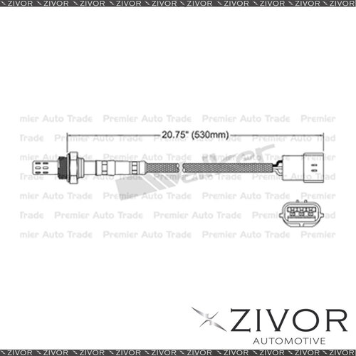 New FAE Pre-Catalytic Oxygen Sensor For Ford Festiva 1.5 B5 4 Cyl #EGO-158