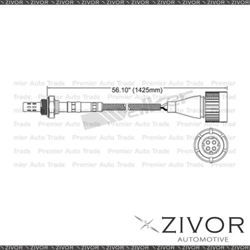 New BOSCH Pre Catalytic Oxygen Sensor For BMW 525i 2.5 M50 B25 6 Cyl #EGO-161