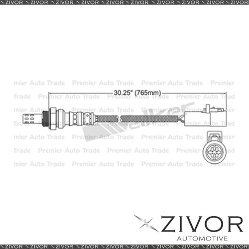 New WALKER Post Catalytic Oxygen Sensor For Ford Explorer 4.0 OHV 6 Cyl #EGO-165