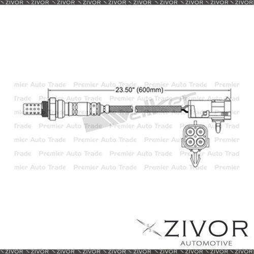 New BOSCH Pre-Catalytic Oxygen Sensor For Ferrari 355 F355 3.5 F129B / 40 8 Cyl