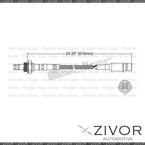 New PAT PREMIUM Pre-Catalytic Oxygen Sensor For BMW 320i E30 2.0 M20 B20 6 Cyl
