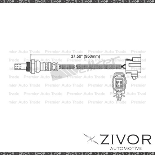 New WALKER Pre-Catalytic Oxygen Sensor Front For Eunos 800 2.5 KL 6Cyl #EGO-177