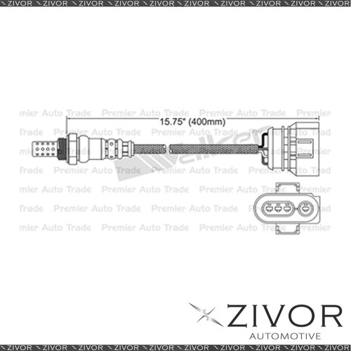 New PAT PREMIUM Pre-Catalytic Oxygen Sensor For Audi S8 4.2 AQH 8 Cyl #EGO-183