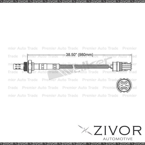 New NGK Pre-Catalytic Oxygen Sensor For BMW 323i E46 2.5 M52 B25 6 Cyl #EGO-210