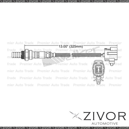 New WALKER Post Catalytic Oxygen Sensor For Mazda Premacy 1.8 FP 4 Cyl #EGO-250