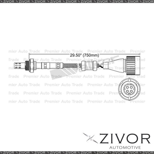 New NGK Pre-Catalytic Oxygen Sensor For BMW 316i E30 1.6 M40 B16 4 Cyl #EGO-256