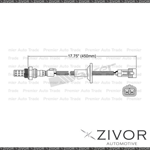 New Post Catalytic Oxygen Sensor Right For Lexus LS400 UCF10 4.0 1UZ-FE 8 Cyl