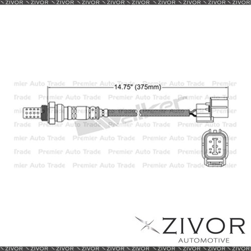 New WALKER Post Catalytic Oxygen Sensor For Honda Stream 2.0 K20A 4 Cyl #EGO-284