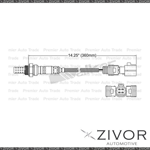 New Pre-Catalytic Oxygen Sensor Right For Toyota Soarer UZZ30 4.0 1UZ-FE 8 Cyl