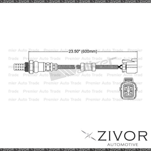 New WALKER Post Catalytic Oxygen Sensor For Honda CRV 2.4 K24A1 4 Cyl #EGO-295