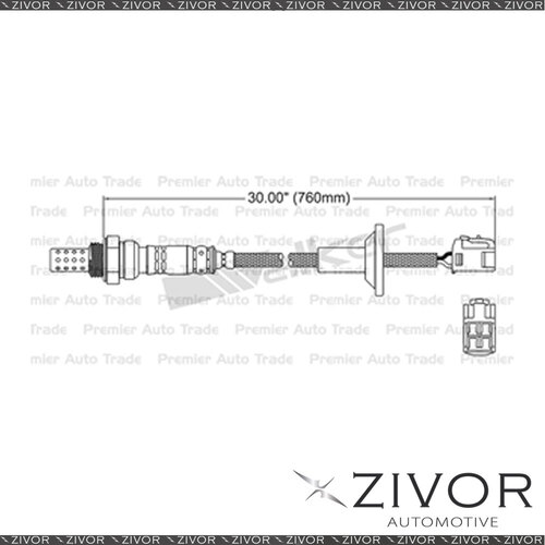 New DENSO Post Catalytic Oxygen Sensor For Toyota Rav 4 ZSA42 2.0 3ZR-FE 4 Cyl