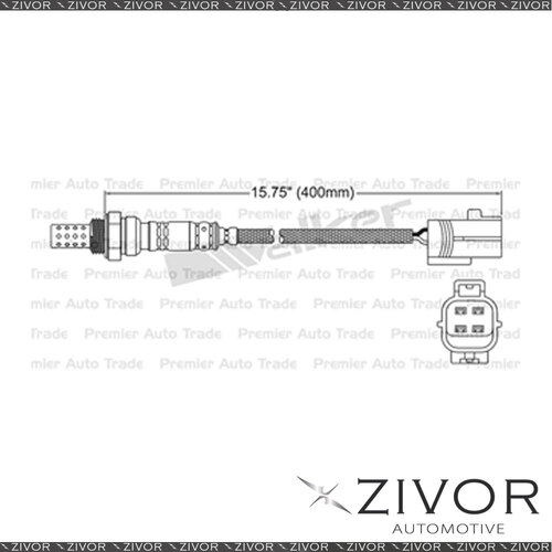 New Pre-Catalytic Oxygen Sensor Right For Jaguar XK8 X100 4.0 AJ26 / AJ27 8 Cyl