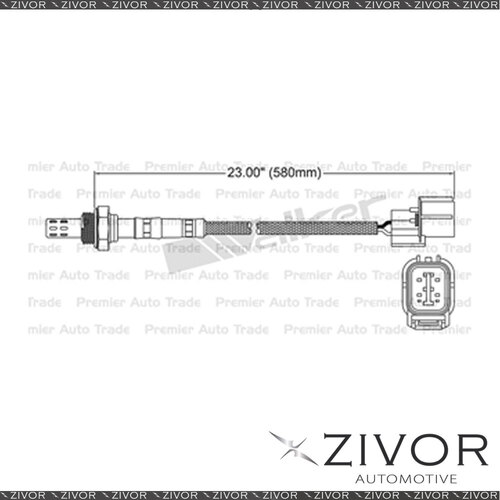 Post Catalytic Oxygen Sensor Right For Land Rover Discovery Series 2 4.0 8 Cyl