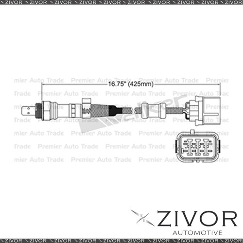 NGK Pre-Catalytic Oxygen Sensor Front For Honda Accord 3.0 J30A4 6 Cyl #EGO-328