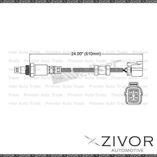 New NGK Pre-Catalytic Oxygen Sensor For Honda Accord 2.4 K24A4 4 Cyl #EGO-334