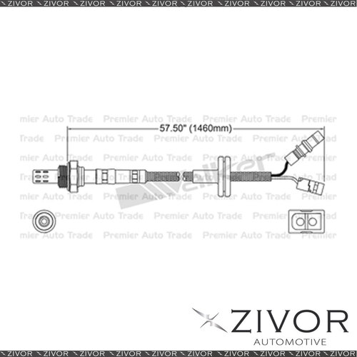 New Pre-Catalytic Oxygen Sensor For Mercedes Benz 560 W126 5.6 M117.968 8 Cyl