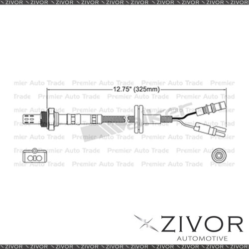 New Pre-Catalytic Oxygen Sensor For Mercedes Benz 190 W201 1.8 M102.910 4 Cyl