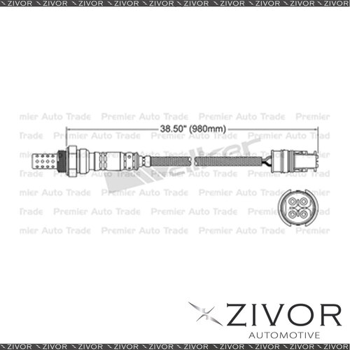 New Pre-Catalytic Oxygen Sensor For Mercedes Benz C230 W202 2.3 M111.974 4 Cyl