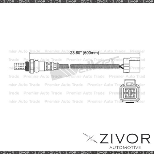NGK Pre-Catalytic Oxygen Sensor For Mitsubishi Triton MJ 3.0 6G72 6 Cyl #EGO-360