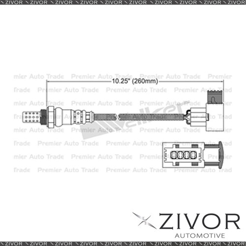 Oxygen/Lambda Sensor Pre For PORSCHE BOXSTER 986 M96.24 F6 MPFI 2002 - 2005