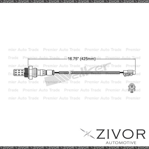 New WALKER Pre-Catalytic Oxygen Sensor For Subaru Justy 1.2 3 Cyl #EGO-400