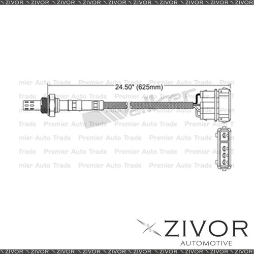 New NGK Pre-Catalytic Oxygen Sensor For Volkswagen Golf 2.0 2E 4 Cyl #EGO-405
