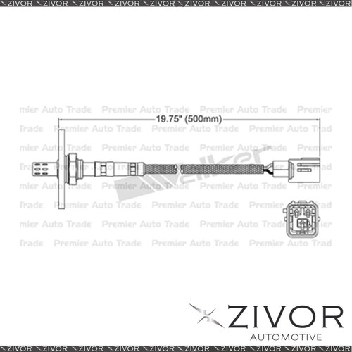 New WALKER Pre-Catalytic Oxygen Sensor For Toyota Supra 3.0 Turbo 7M-GTE 6 Cyl