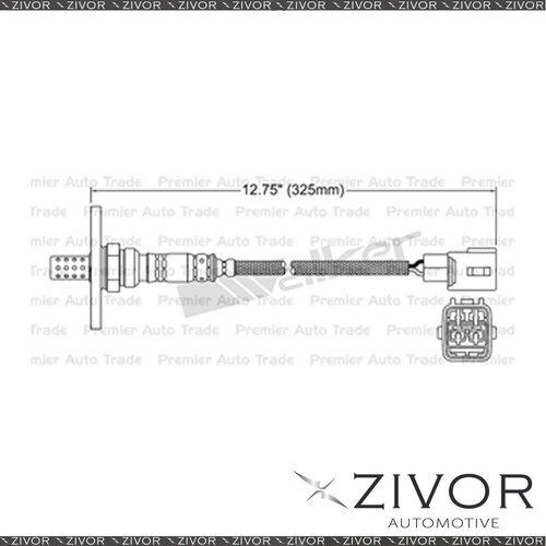 New Pre-Catalytic Oxygen Sensor For Toyota MR2 2.0 Turbo 3S-GTE 4 Cyl #EGO-433