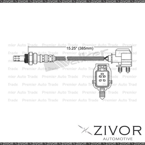 Pre-Catalytic Oxygen Sensor For Chrysler Voyager / Grand Voyager 3.3 EGA 6Cyl
