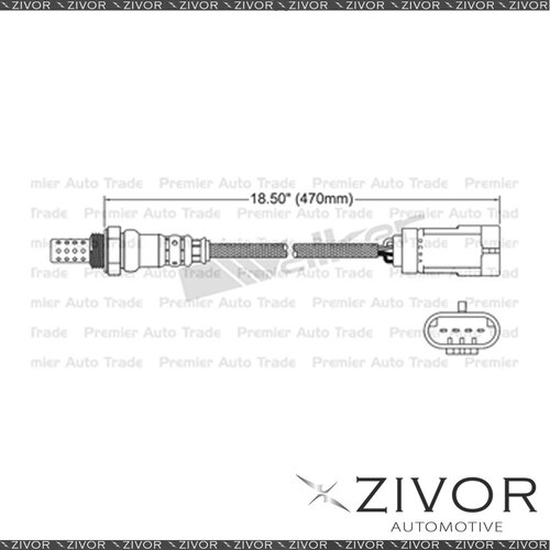 NGK Post Catalytic Oxygen Sensor For Renault Megane 1.6 K4M 700 4 Cyl #EGO-483