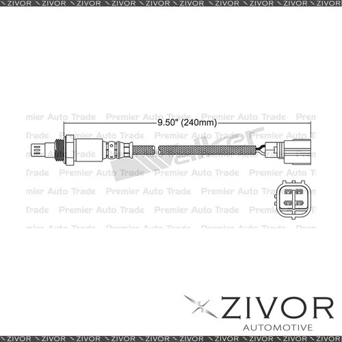 Pre-Catalytic Oxygen Sensor Right For Subaru Liberty / Outback 3.0 EZ30D 6 Cyl