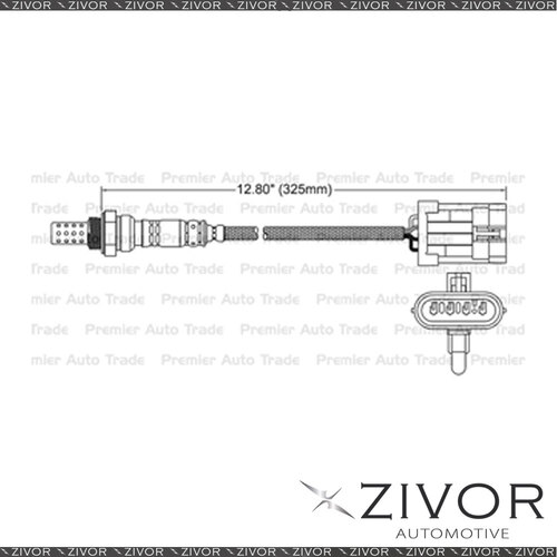 NGK Post Catalytic Oxygen Sensor Right For Holden Commodore 6.2 LS3 8Cyl EGO-503
