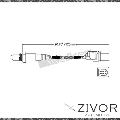 Pre-Catalytic Oxygen Sensor For Opel Insignia Diesel 2.0 Turbo A20DTH 4 Cyl