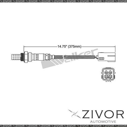 PAT PREMIUM Pre-Catalytic Oxygen Sensor For Ford Escape ZA 2.3 L3 4 Cyl #EGO-535