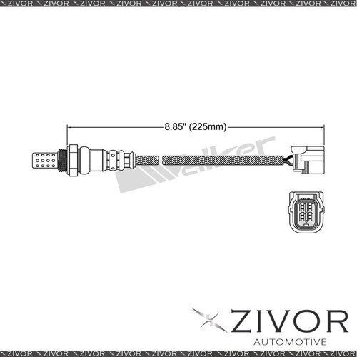 NGK Post Catalytic Oxygen Sensor For Honda Accord Euro 2.4 K24Z3 4 Cyl #EGO-560