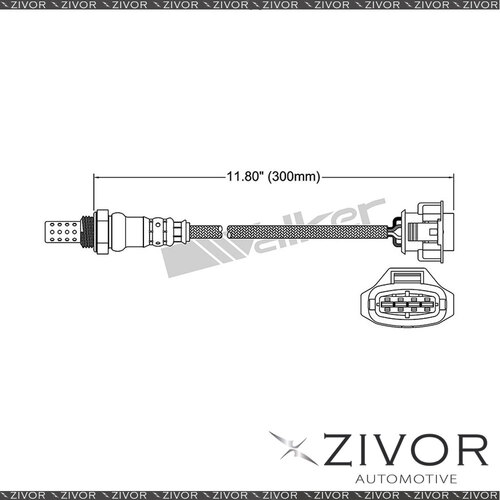 Pre-Catalytic Oxygen Sensor Right For Holden Commodore 3.6 Dir. Inj. LLT 6 Cyl