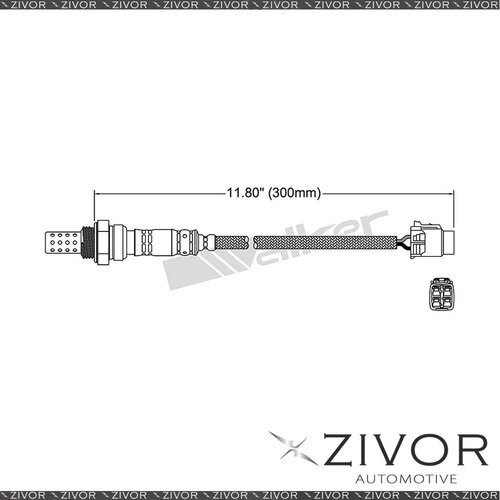 Pre-Catalytic Oxygen Sensor Right For Suzuki Grand Vitara JB632 3.2 N32A 6 Cyl