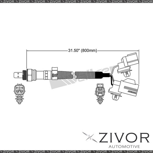 New NGK Pre-Catalytic Oxygen Sensor For Mazda CX-7 2.3 Turbo L3 4 Cyl #EGO-573