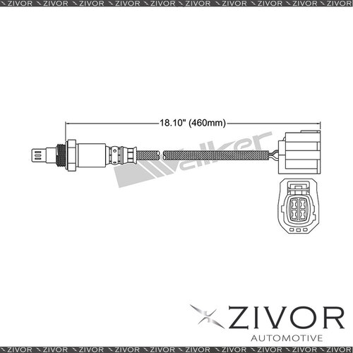 New DENSO Pre-Catalytic Oxygen Sensor For Mazda MX5 NC 2.0 LF 4 Cyl #EGO-574
