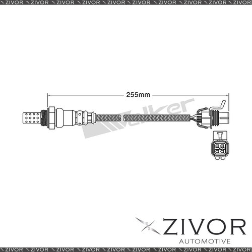 Pre-Catalytic Oxygen Sensor Right For Holden Statesman 3.0 Dir Inj LF1/LFW 6 Cyl