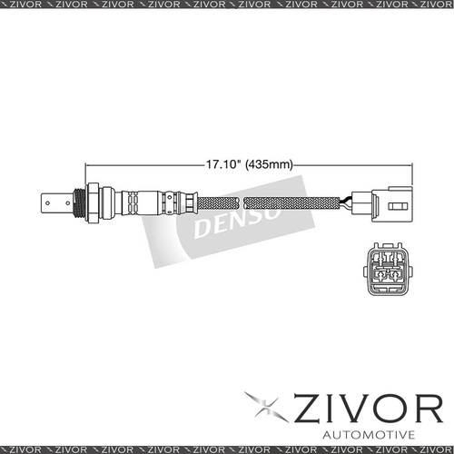 BOSCH Post Cat. Oxygen Sensor For Toyota Wish ZNE10 1.8 1ZZ-FE 4 Cyl #EGO-592