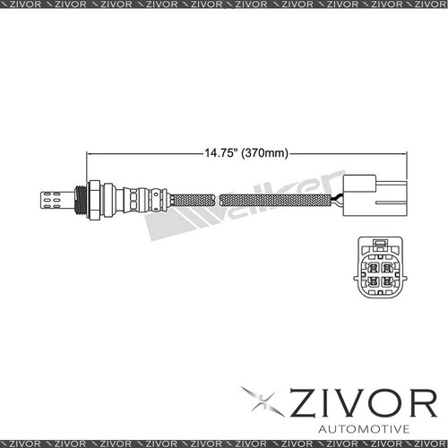 New NGK Pre-Catalytic Oxygen Sensor For Nissan Pulsar 1.6 QG16DE 4 Cyl #EGO-596