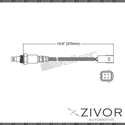 Pre Catalytic Oxygen Sensor For Nissan Navara D40 Diesel 2.5 Turbo YD25DDTI 4Cyl