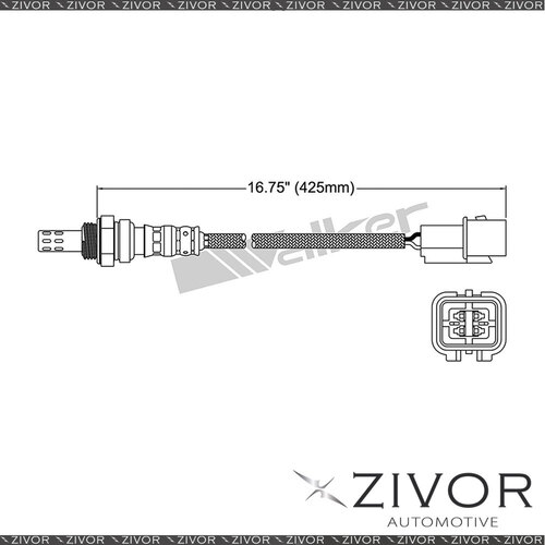 New WALKER Pre-Catalytic Oxygen Sensor Front For Hyundai Santa Fe 3.5 G6DC 6 Cyl