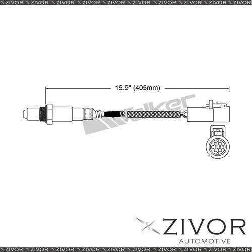 BOSCH Pre-Catalytic Oxygen Sensor For Ford Mondeo MA 2.3 SEBA 4 Cyl #EGO-687