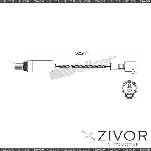 New WALKER Pre-Catalytic Oxygen Sensor For Daihatsu Terios J100 1.3 HC-EJ 4 Cyl